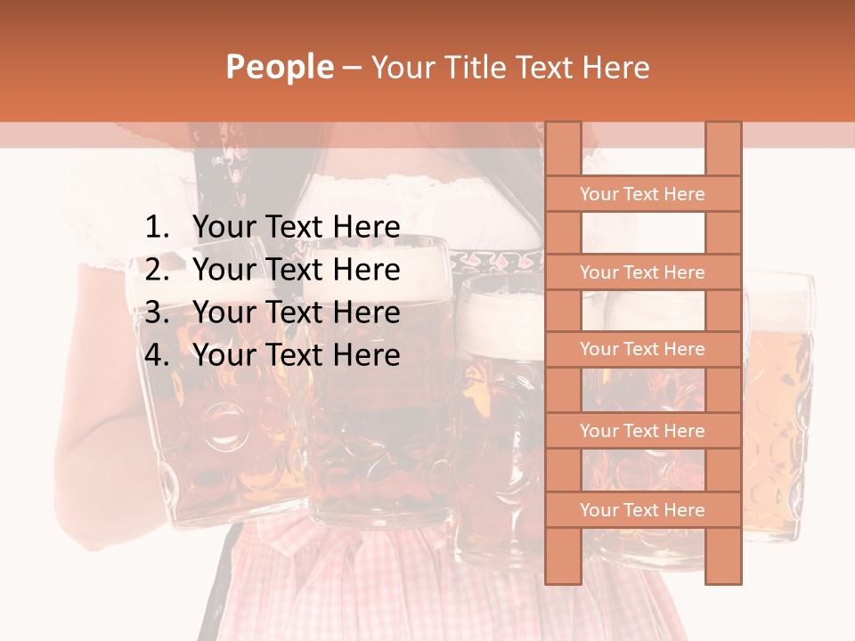 Lachen Brunett Alkohol PowerPoint Template