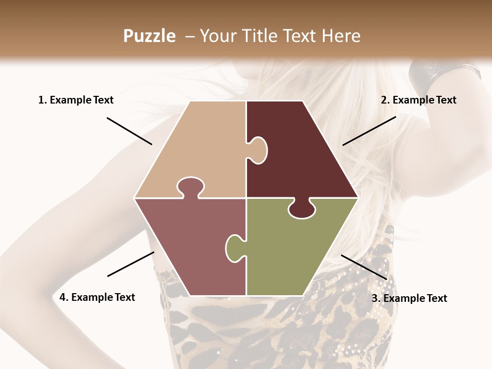 Healthy Lady Woman PowerPoint Template