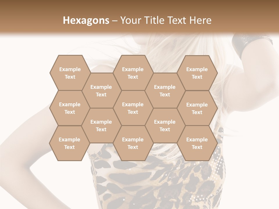 Healthy Lady Woman PowerPoint Template