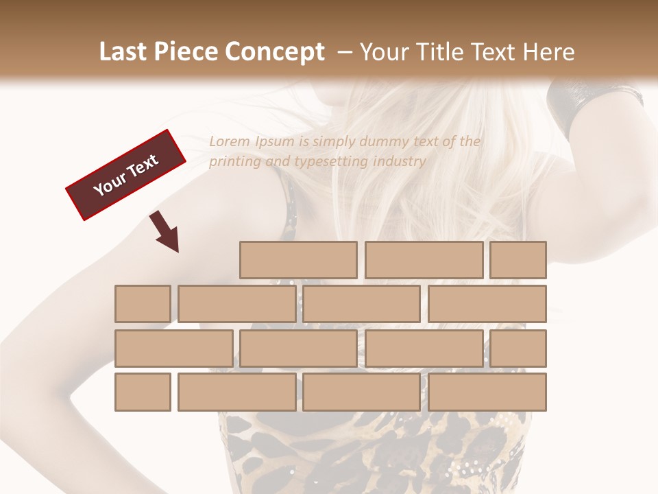 Healthy Lady Woman PowerPoint Template