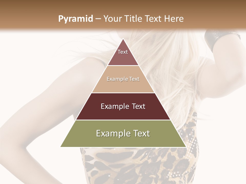 Healthy Lady Woman PowerPoint Template