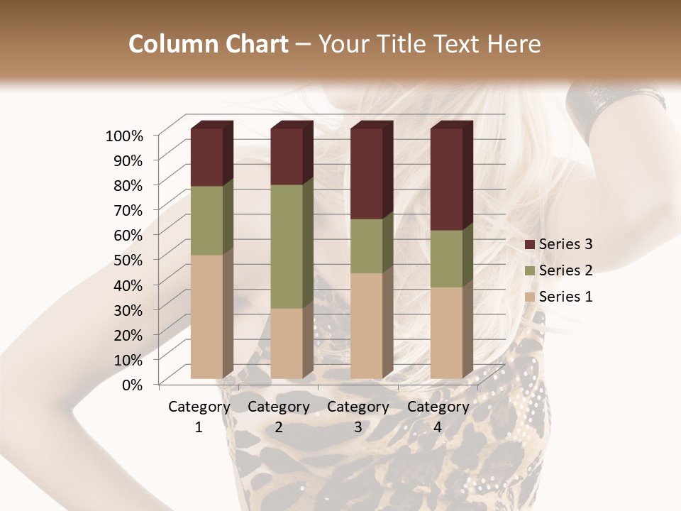 Healthy Lady Woman PowerPoint Template