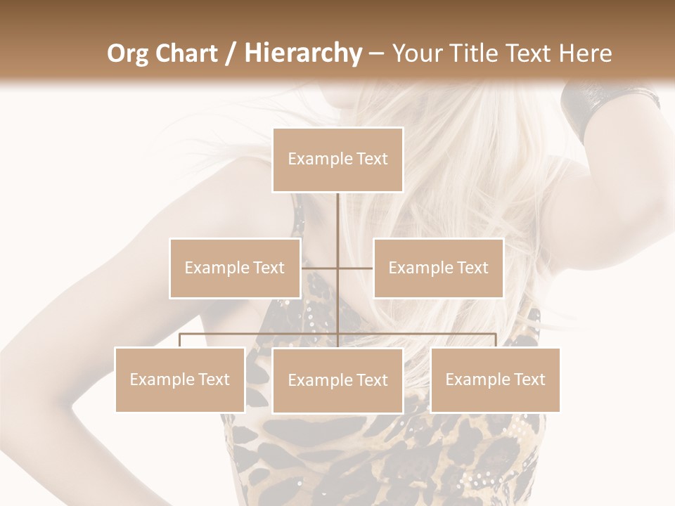 Healthy Lady Woman PowerPoint Template