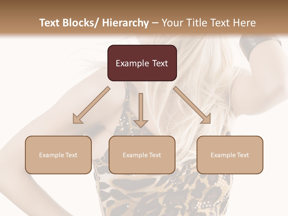 Healthy Lady Woman PowerPoint Template