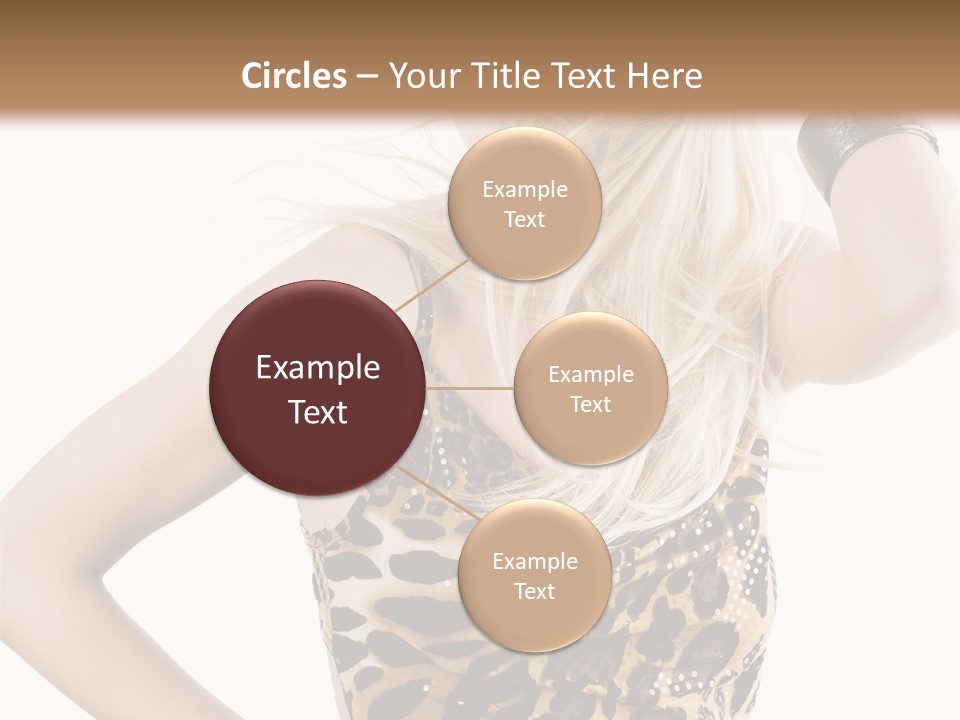 Healthy Lady Woman PowerPoint Template