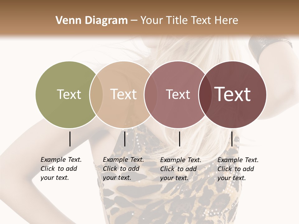 Healthy Lady Woman PowerPoint Template