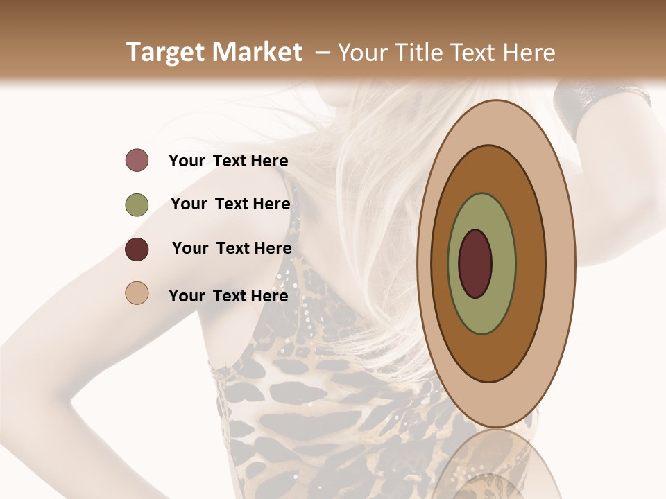 Healthy Lady Woman PowerPoint Template