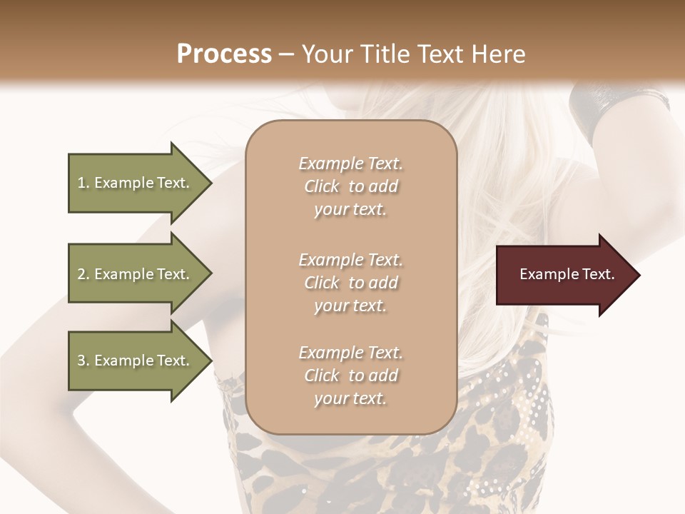 Healthy Lady Woman PowerPoint Template