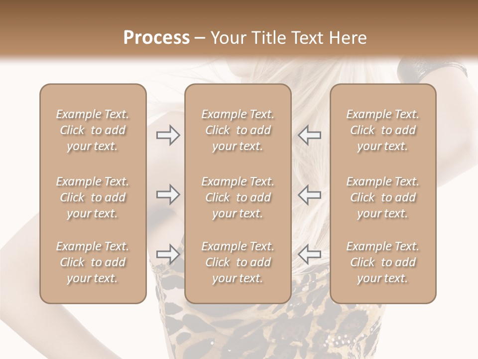 Healthy Lady Woman PowerPoint Template