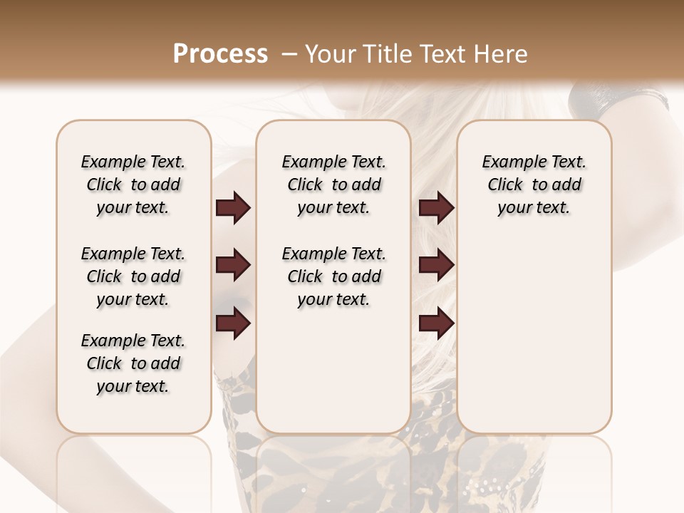 Healthy Lady Woman PowerPoint Template