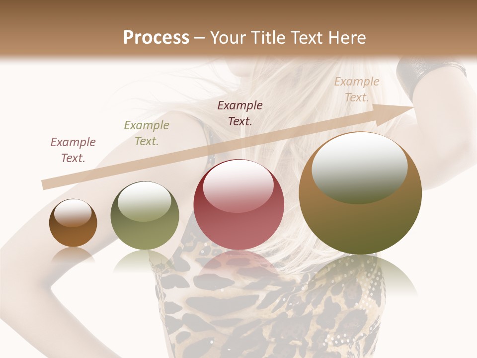 Healthy Lady Woman PowerPoint Template