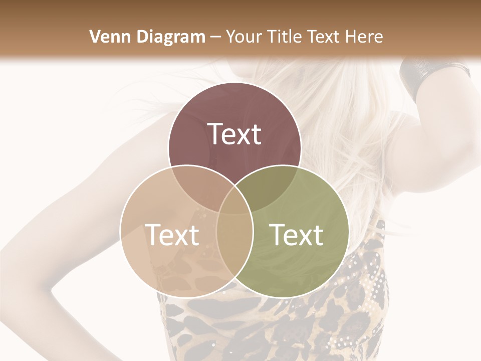 Healthy Lady Woman PowerPoint Template