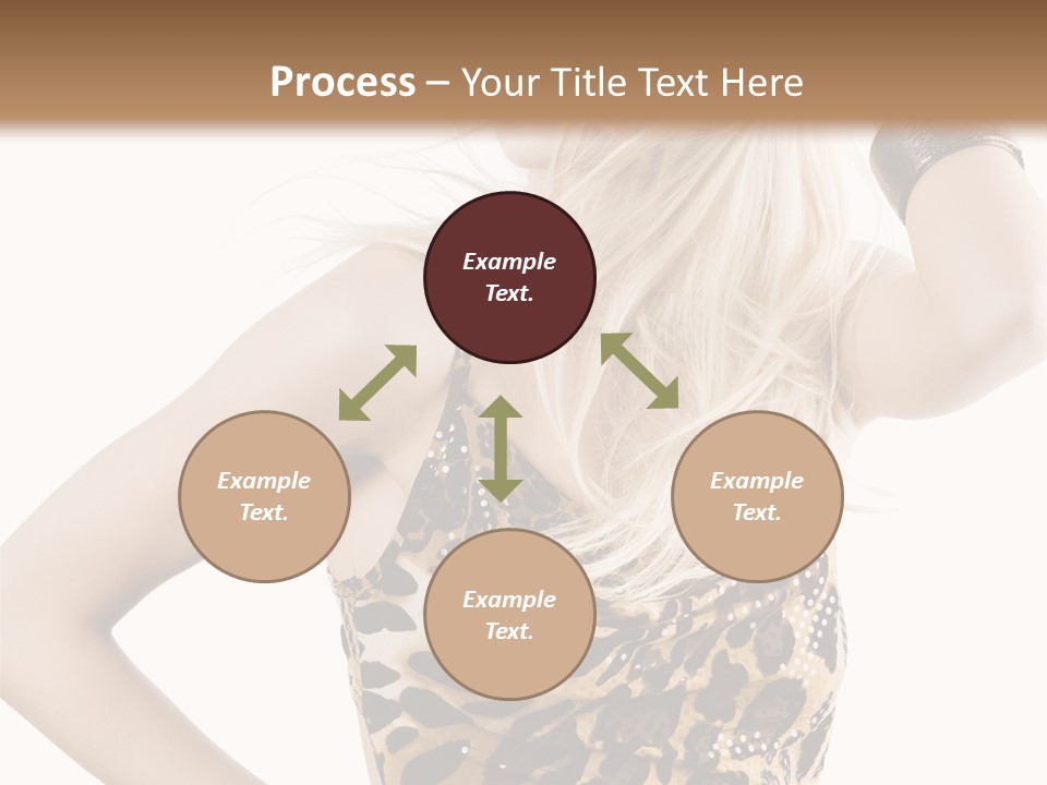 Healthy Lady Woman PowerPoint Template