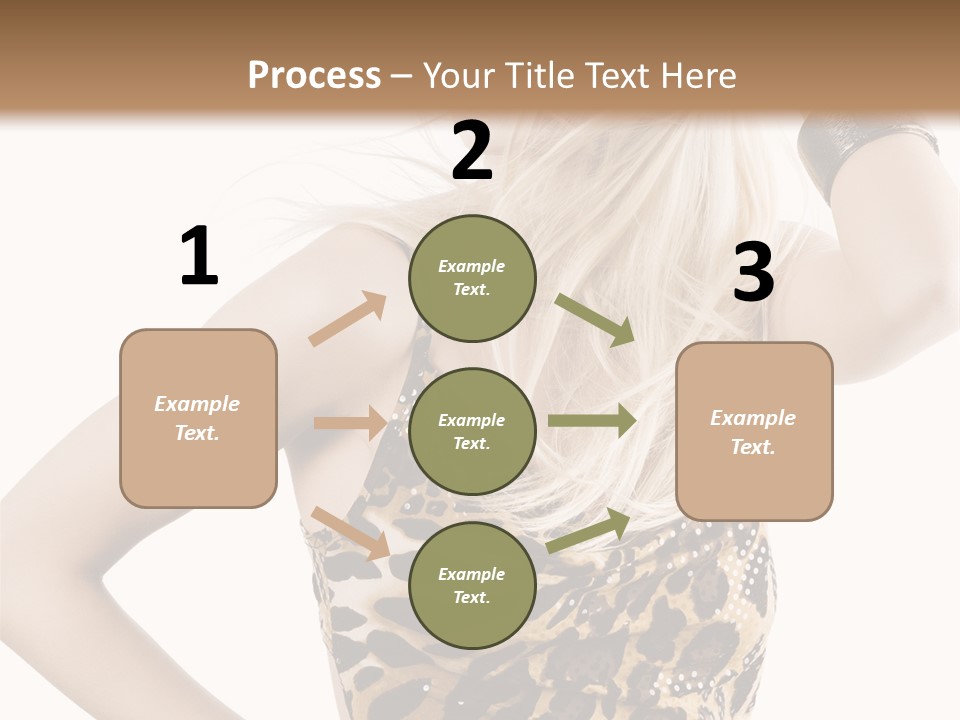 Healthy Lady Woman PowerPoint Template