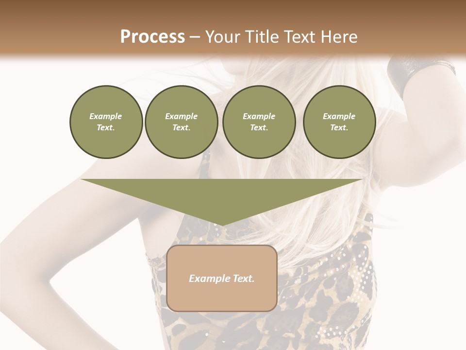 Healthy Lady Woman PowerPoint Template