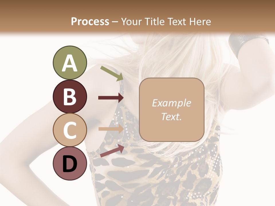 Healthy Lady Woman PowerPoint Template