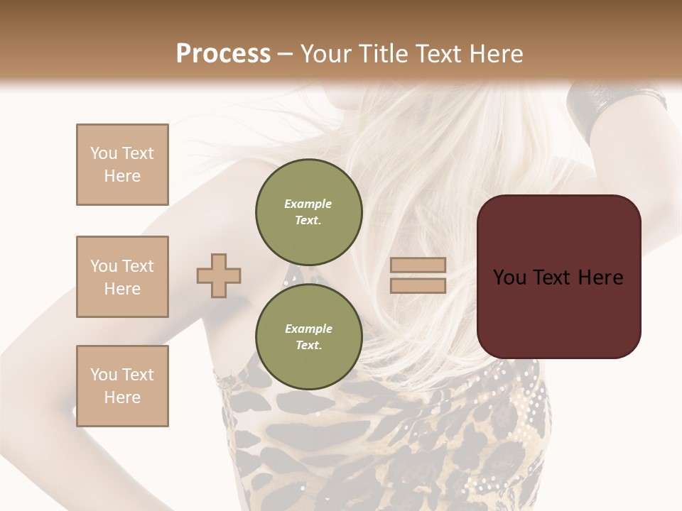 Healthy Lady Woman PowerPoint Template