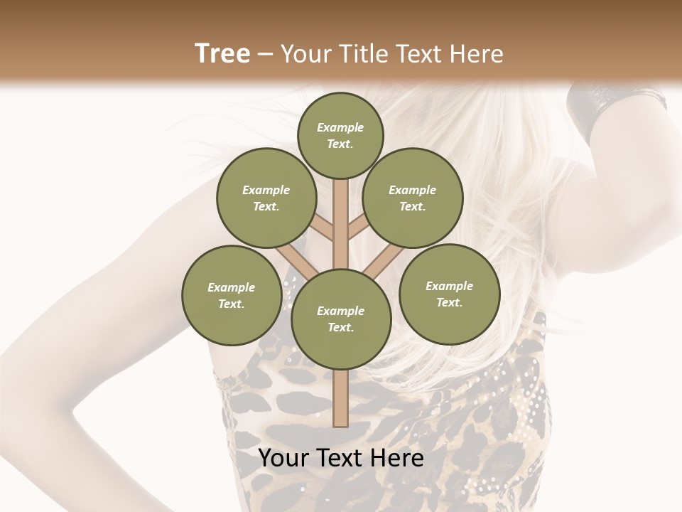 Healthy Lady Woman PowerPoint Template