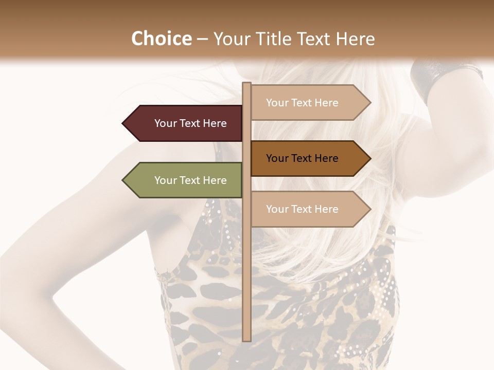 Healthy Lady Woman PowerPoint Template