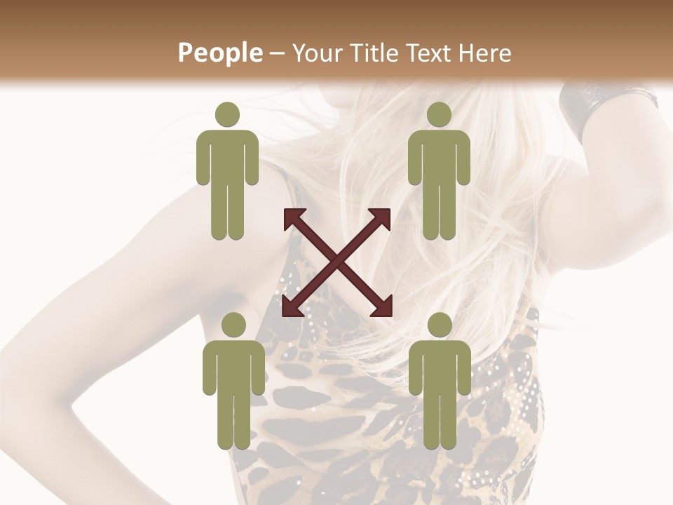 Healthy Lady Woman PowerPoint Template