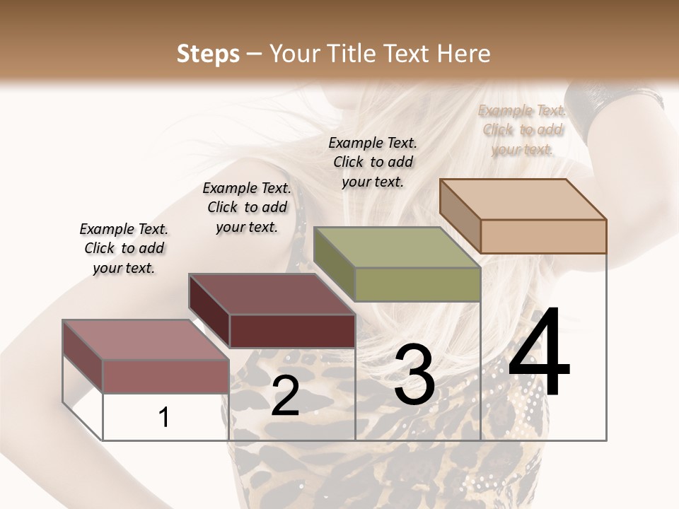 Healthy Lady Woman PowerPoint Template