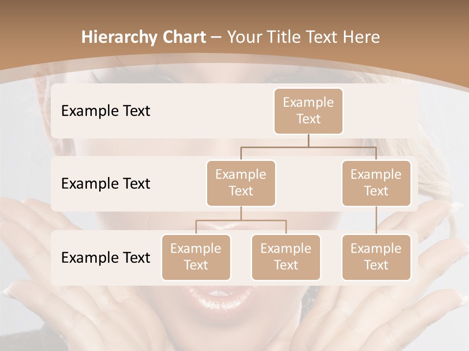 Facial Beautiful Girl PowerPoint Template