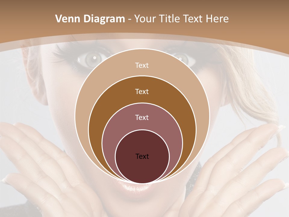 Facial Beautiful Girl PowerPoint Template