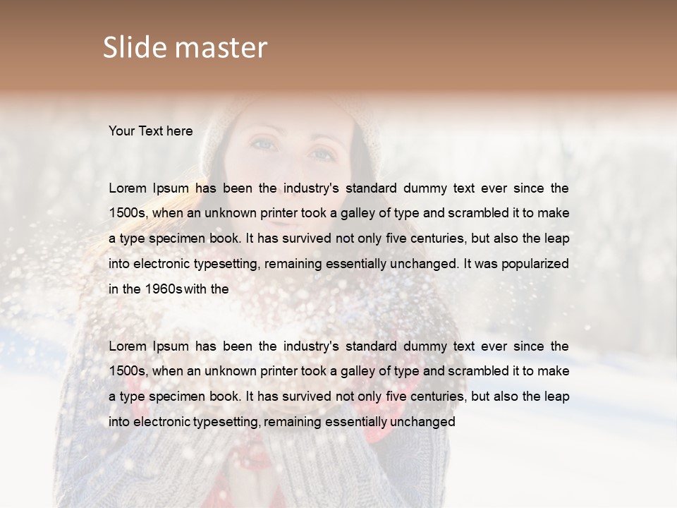 Gesund Attraktiv Ausflug PowerPoint Template