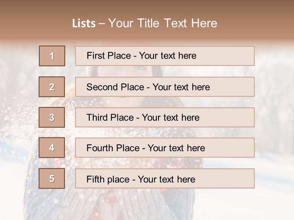 Gesund Attraktiv Ausflug PowerPoint Template