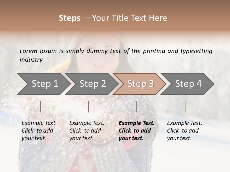 Gesund Attraktiv Ausflug PowerPoint Template