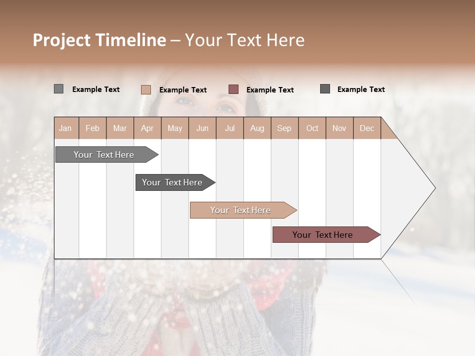 Gesund Attraktiv Ausflug PowerPoint Template