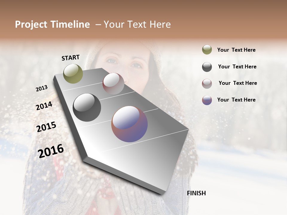 Gesund Attraktiv Ausflug PowerPoint Template