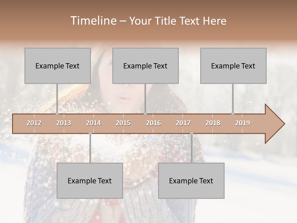 Gesund Attraktiv Ausflug PowerPoint Template