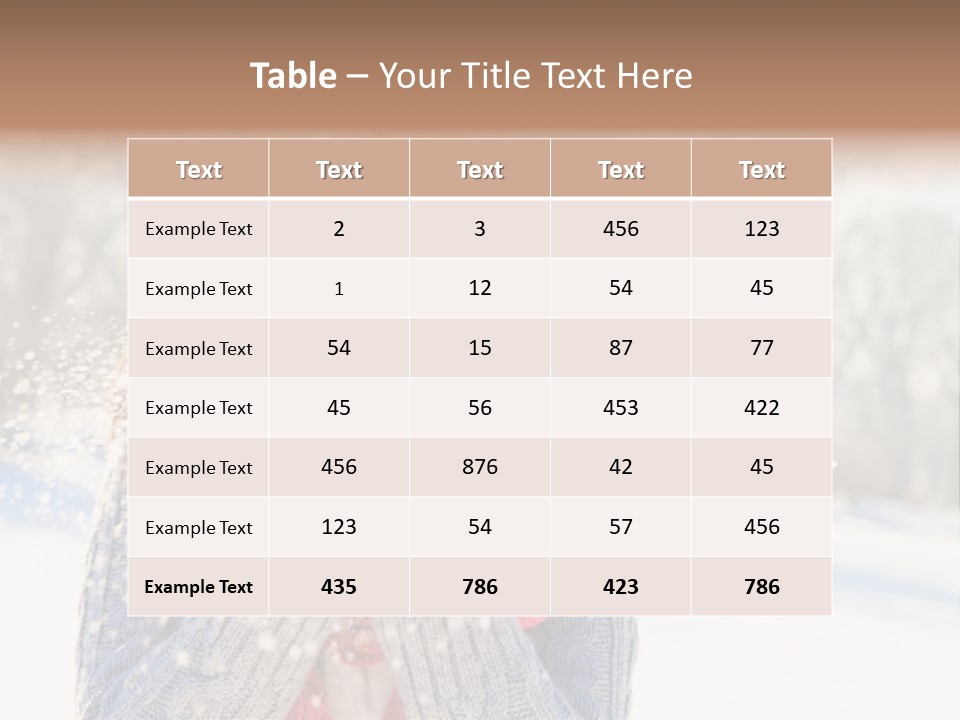 Gesund Attraktiv Ausflug PowerPoint Template