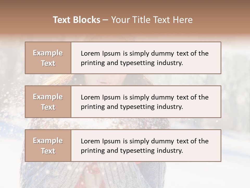 Gesund Attraktiv Ausflug PowerPoint Template