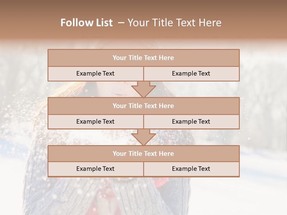 Gesund Attraktiv Ausflug PowerPoint Template