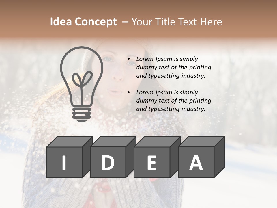 Gesund Attraktiv Ausflug PowerPoint Template