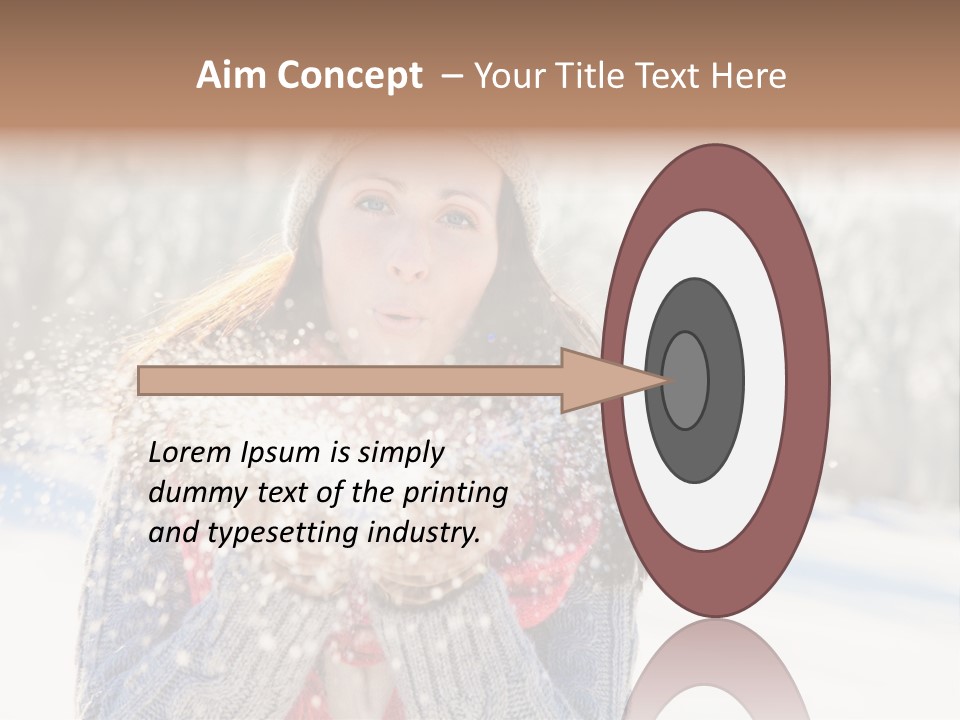 Gesund Attraktiv Ausflug PowerPoint Template