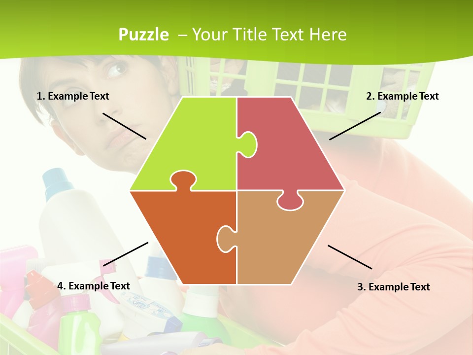 Waschen Haush Wash PowerPoint Template