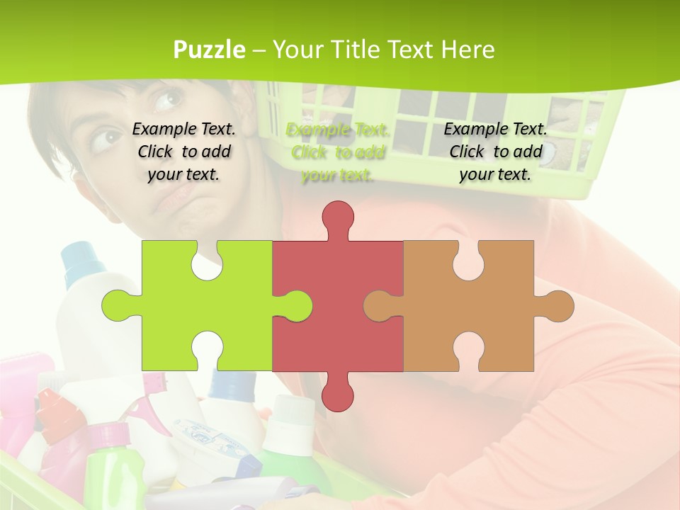 Waschen Haush Wash PowerPoint Template