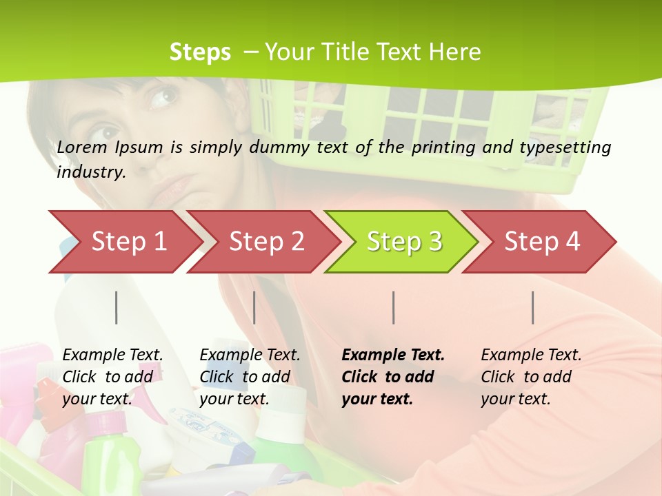 Waschen Haush Wash PowerPoint Template