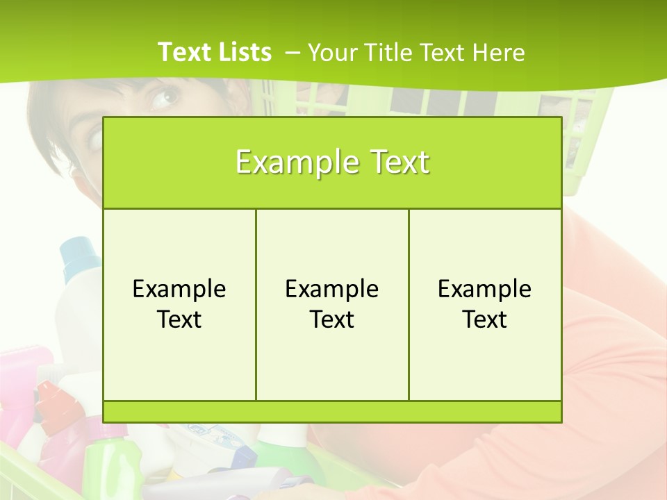 Waschen Haush Wash PowerPoint Template