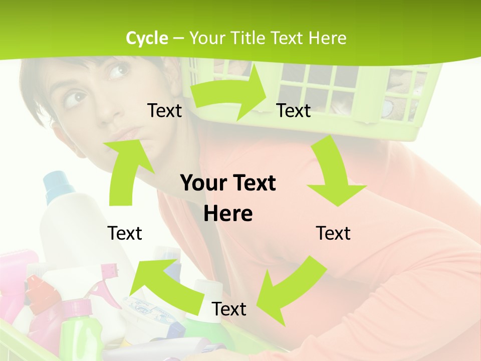 Waschen Haush Wash PowerPoint Template