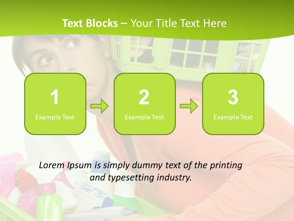 Waschen Haush Wash PowerPoint Template