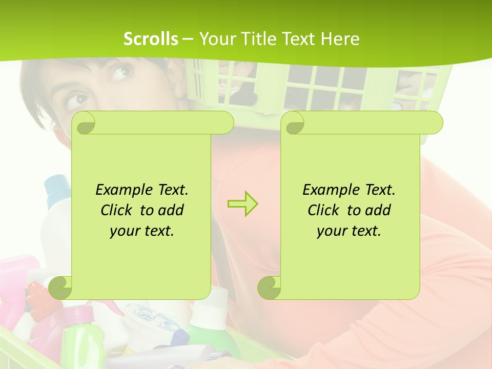 Waschen Haush Wash PowerPoint Template