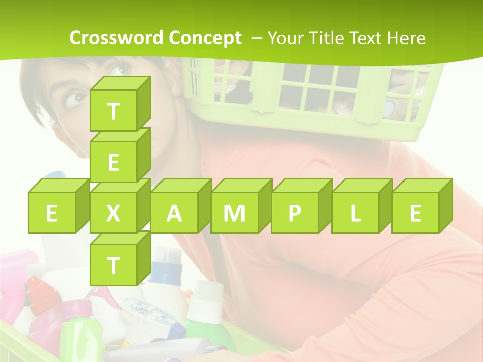 Waschen Haush Wash PowerPoint Template