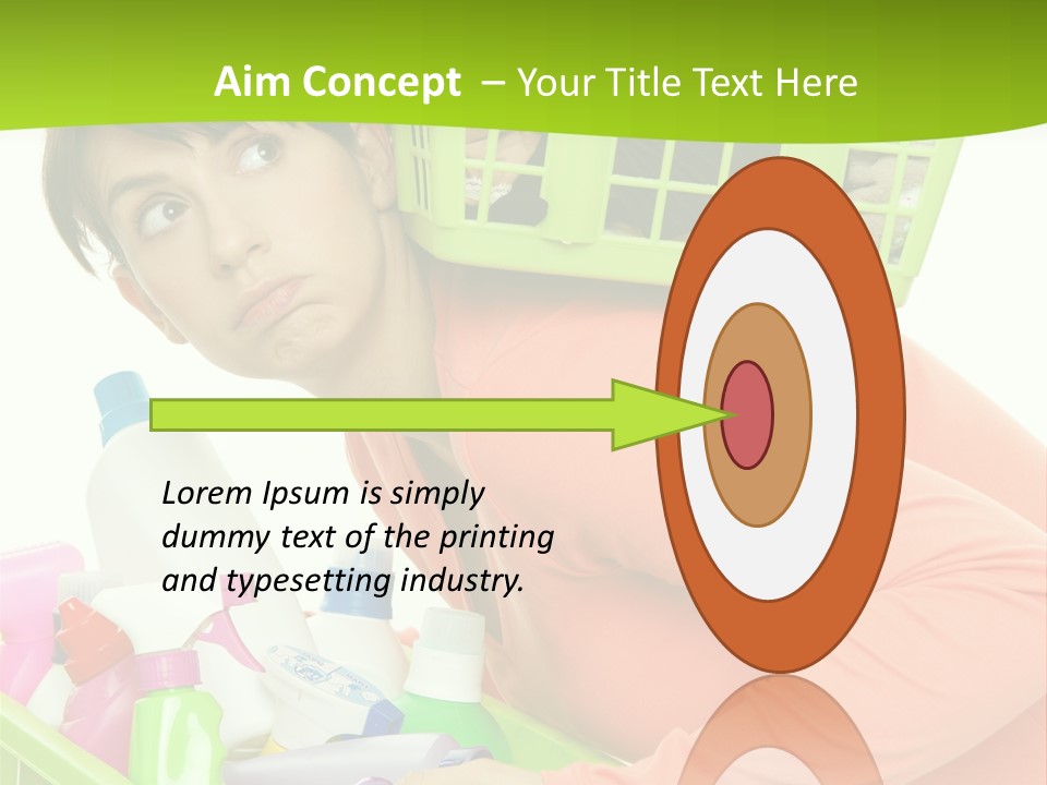 Waschen Haush Wash PowerPoint Template