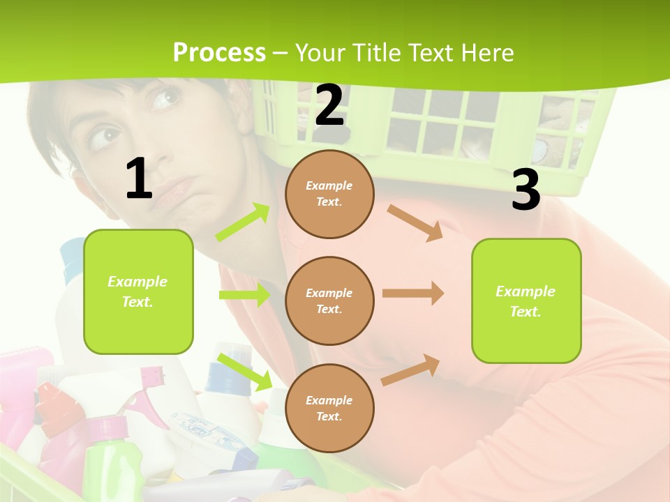 Waschen Haush Wash PowerPoint Template