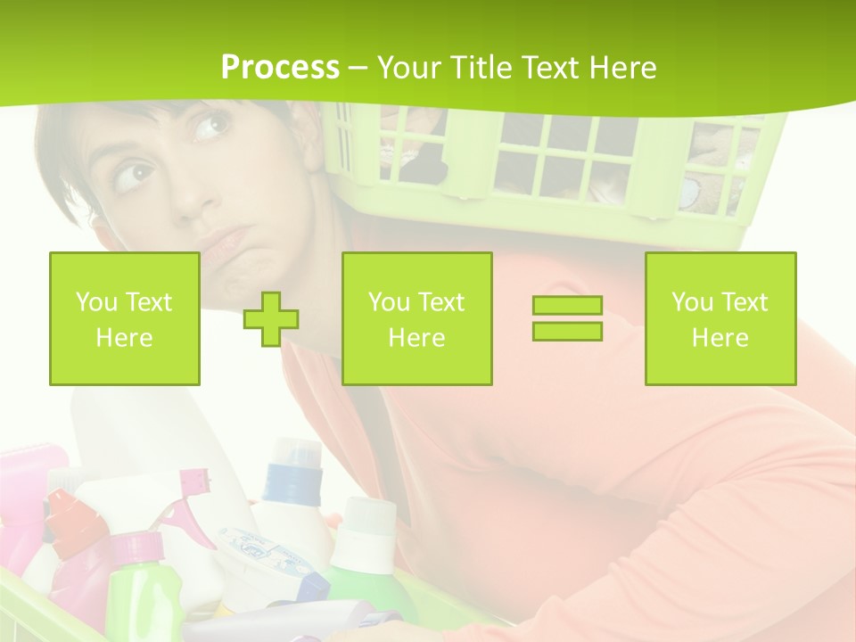 Waschen Haush Wash PowerPoint Template