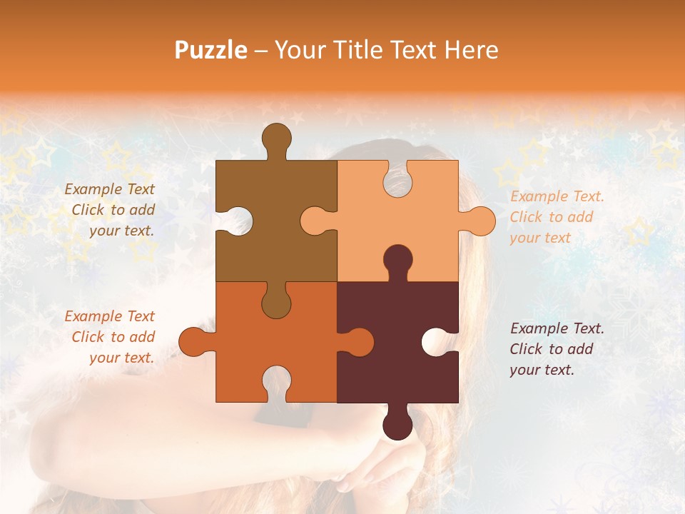 Federn Xmas Gott PowerPoint Template